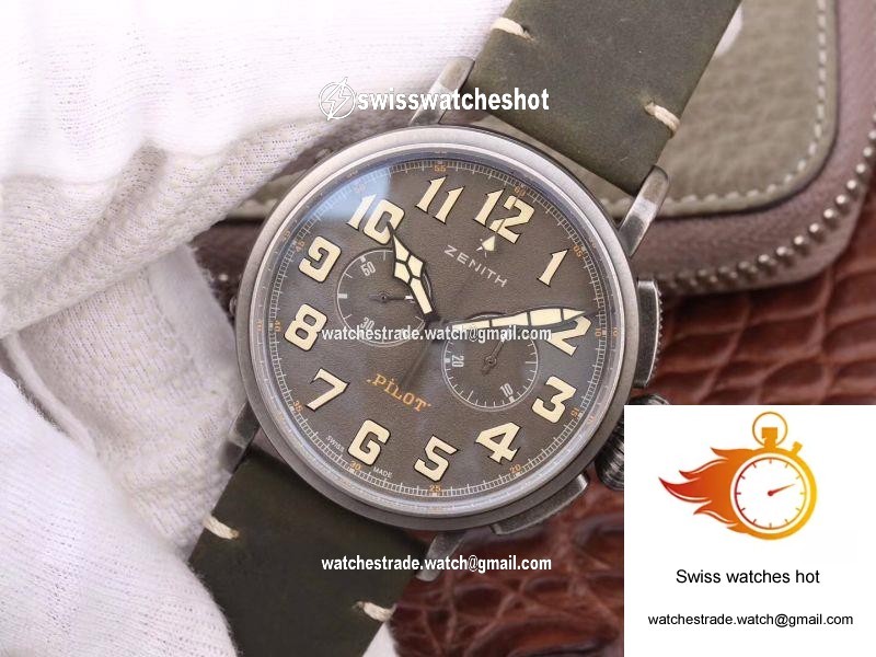 Zenith Pilot Type 20 Chronograph Extra Special 29.2430.4069/21.C800 XF Factory Gray Dial 3