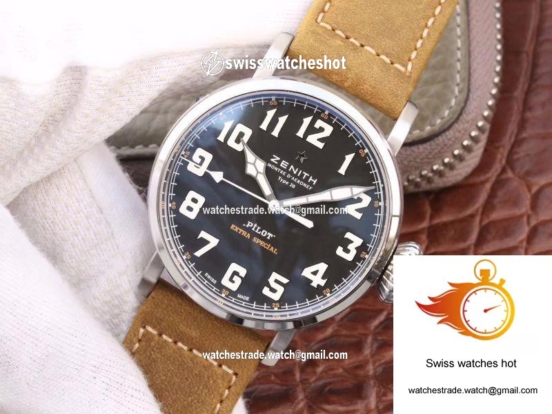 Zenith Pilot Type 20 Extra Special 03.2430.3000.21.C738 XF Factory Black Dial 3
