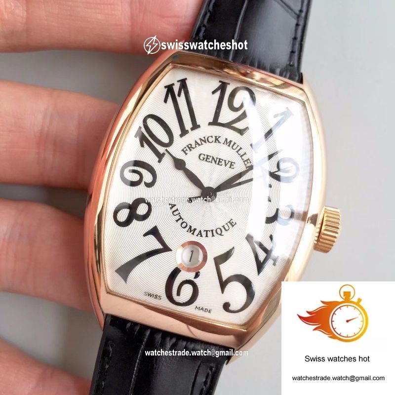 Franck Muller Casablanca Date 8880 C DT GF Factory V2 Silver Dial 3