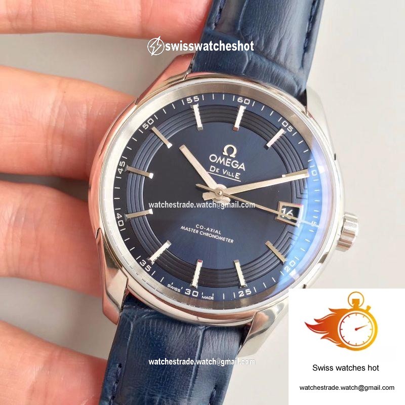 Omega De Ville Hour Vision Co-Axial 41MM 431.33.41.21.03.001 3S Factory Blue Dial 3