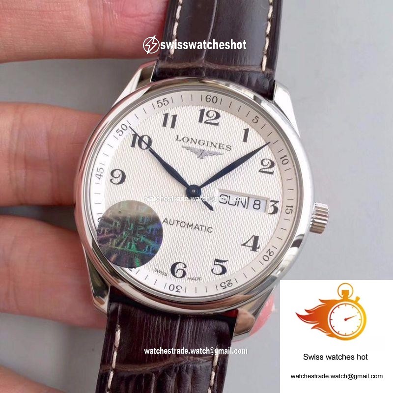 Longines Master Day-Date L2.755.4.78.3 JF Factory Silver Dial 3