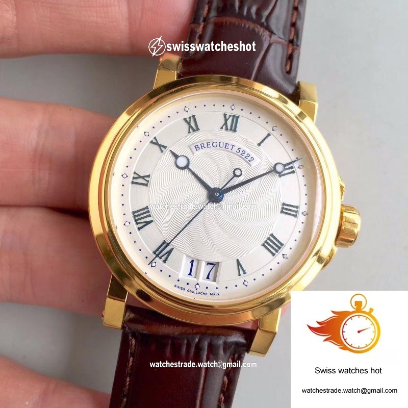 Breguet Marine Big Date 5817 5817BA/12/9V8 Silver Dial HG Factory 3