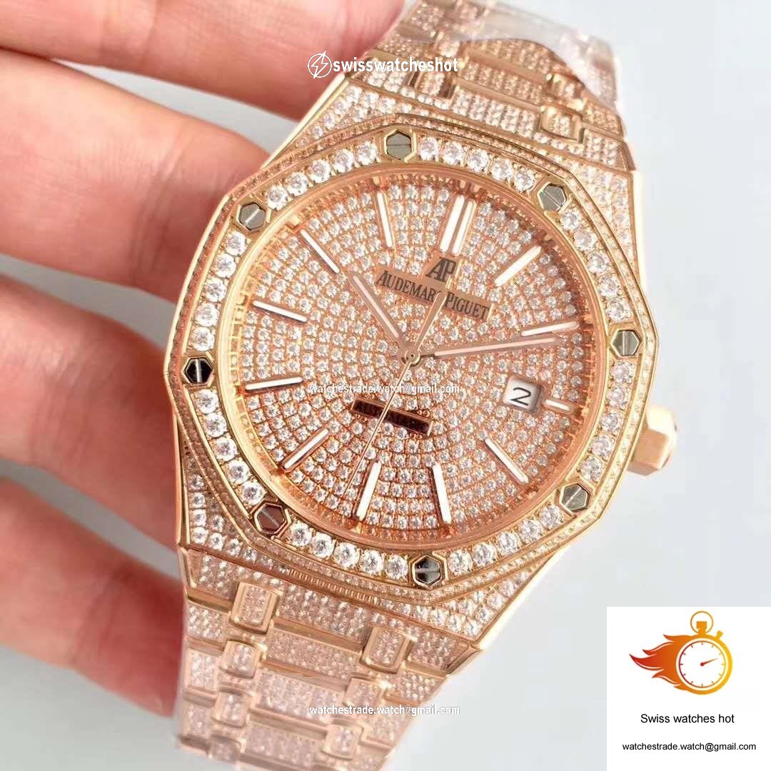 Audemars Piguet Royal Oak Diamond Dial 3