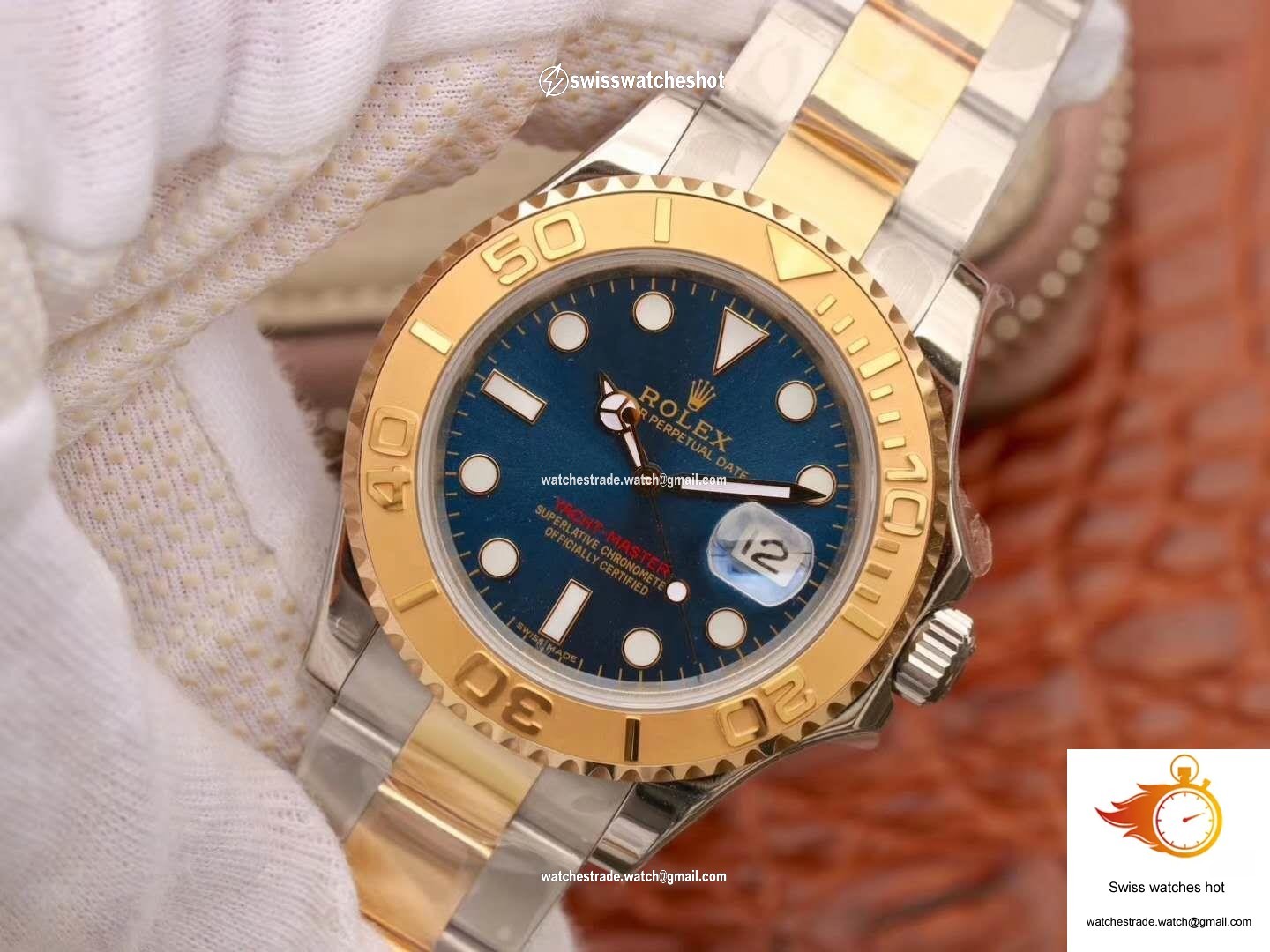 Rolex Yacht Master 116623 Blue Dial 3
