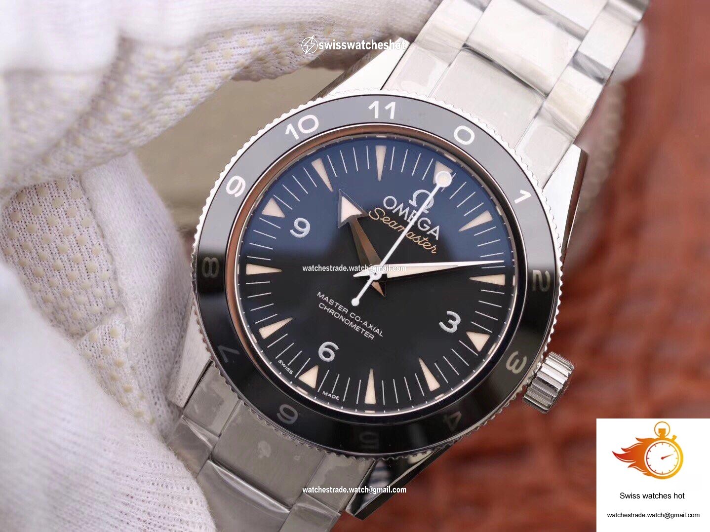Omega Seamaster Planet Ocean 233.30.41.21.01.001 VS Factory Black Dial 3