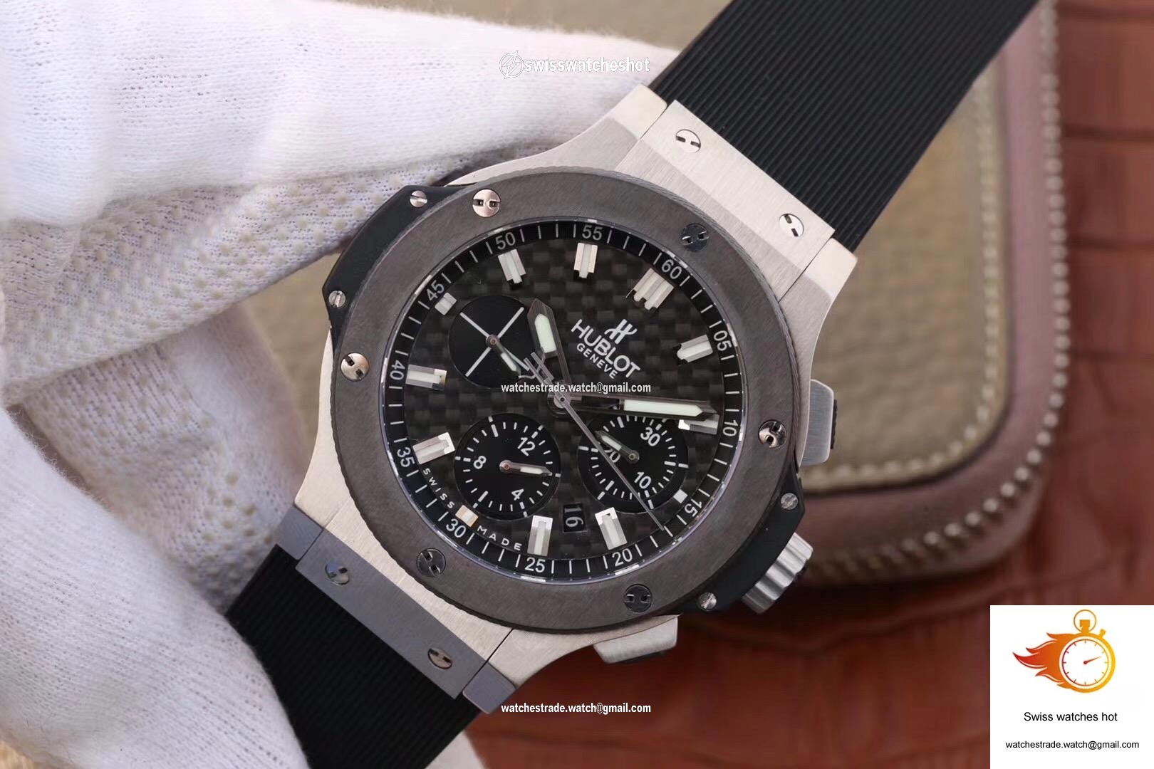Hublot Big Bang Steel Ceramic 301.SB.131.RX HBB V6 Factory Carbon Fiber Dial 3