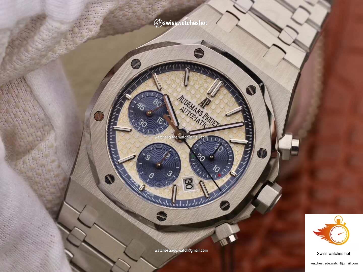 Audemars Piguet Royal Oak OM Factory Ivory Dial 3
