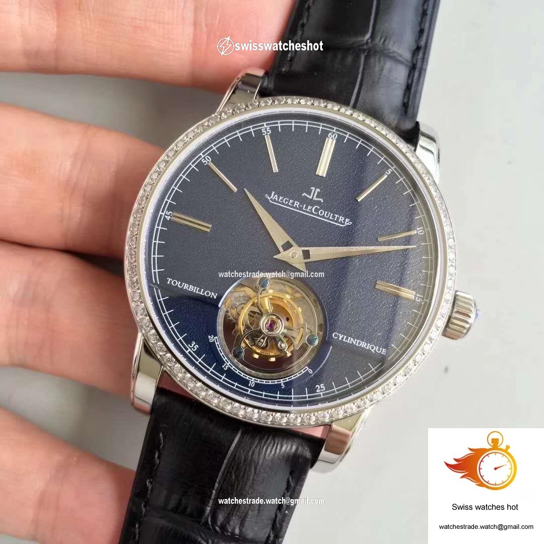 Jaeger-LeCoultre Master Grande Tradition Tourbillon R8 Factory Blue Dial 3