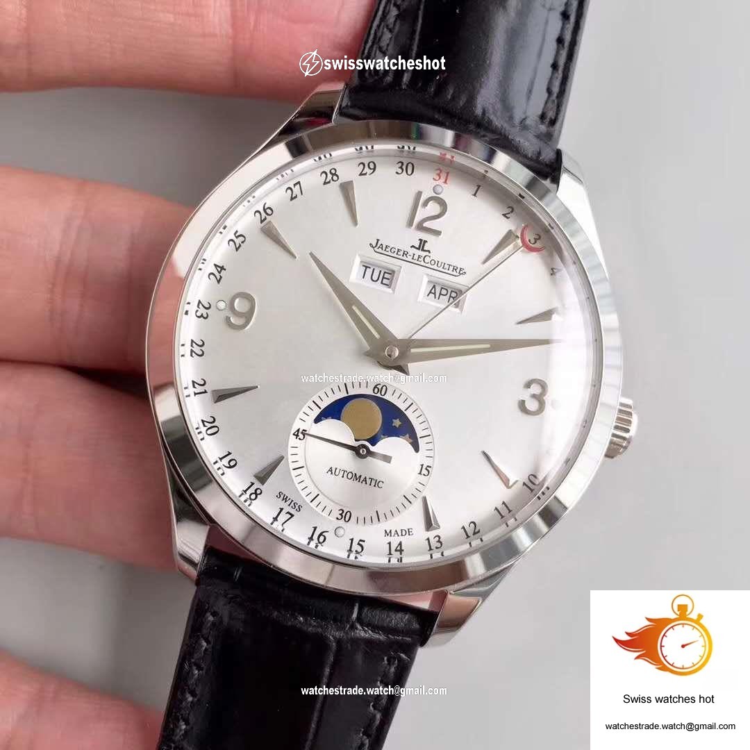 Jaeger-LeCoultre Master Calendar 1558420 OM Factory Silver Dial 39mm 3