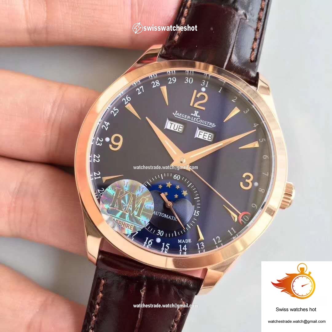 Jaeger-LeCoultre Master Calendar 1552520 KM Factory Blue Dial 3