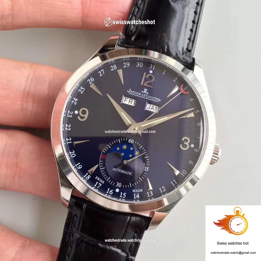 Jaeger-LeCoultre Master Calendar 1558420 KM Factory Blue Dial 3