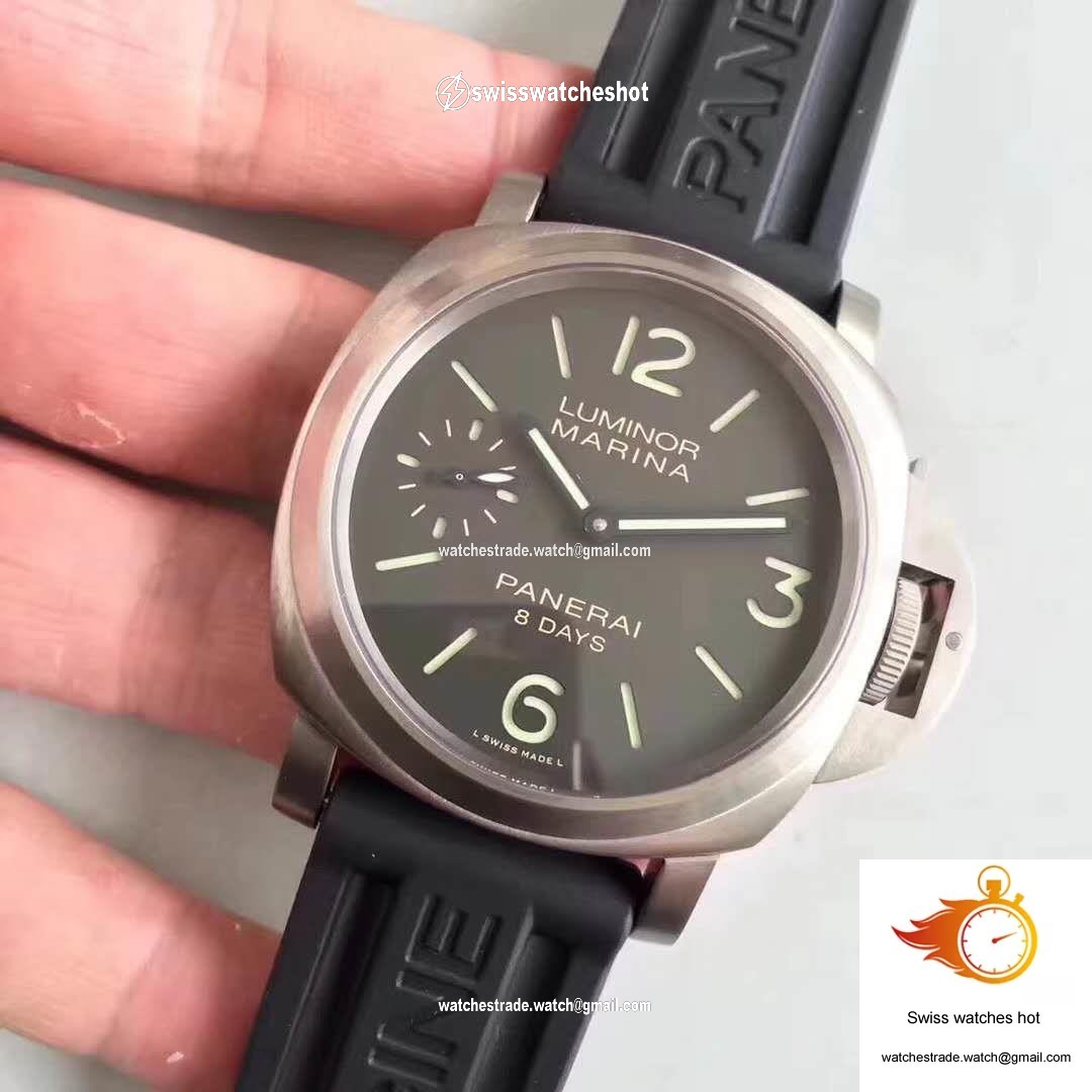 Panerai Luminor PAM510 ZF Factory Superlumed Grey Dial 3