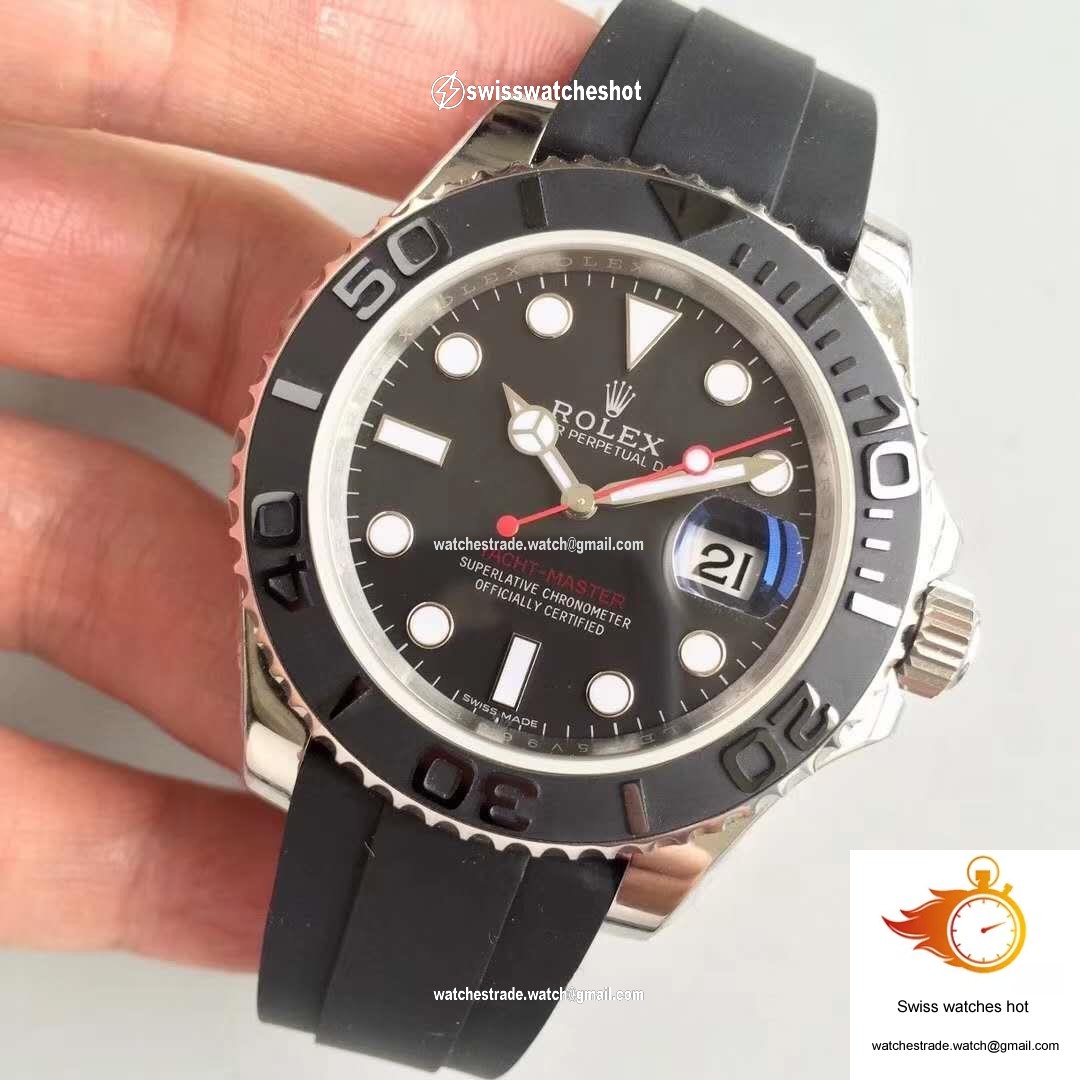 Rolex Yacht Master Custom 116655 40mm AR Factory Stainless Steel Case 3