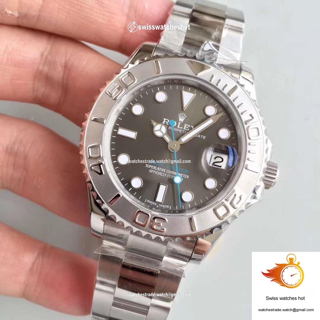 Rolex Yacht Master 268622 37mm AR Factory Anthracite Dial 3