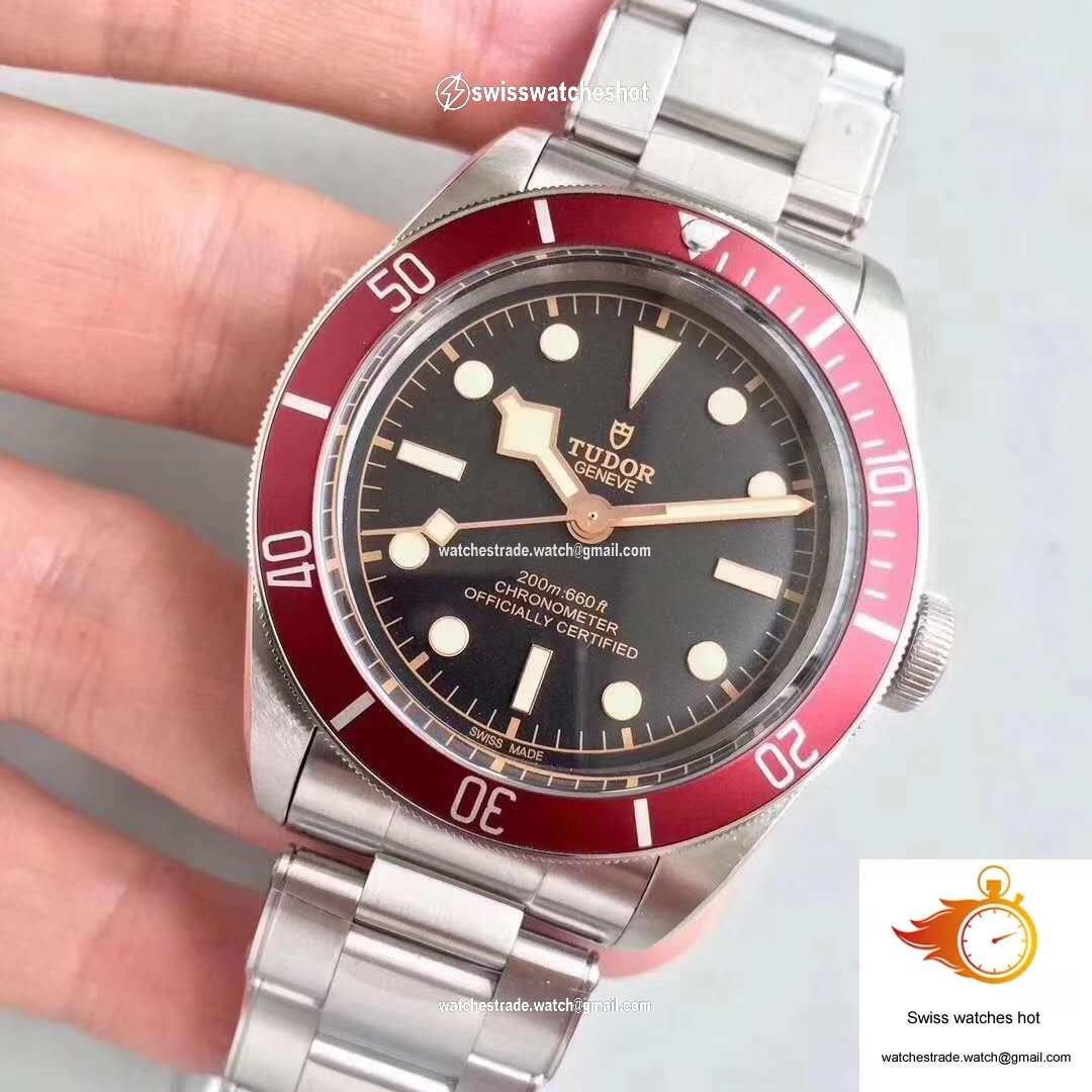 Tudor Heritage Black Bay Red 79230R 2017 ZF Factory Black Dial 3
