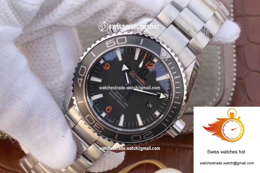 Omega Seamaster Planet Ocean 600M 45.5MM 232.30.46.21.01.003 OM Factory Black Dial 3