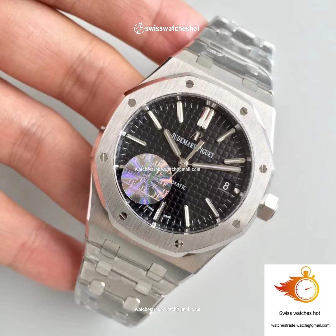 Audemars Piguet Royal Oak 15400ST.OO.1220ST.01 JF Factory V5 Black Dial 3