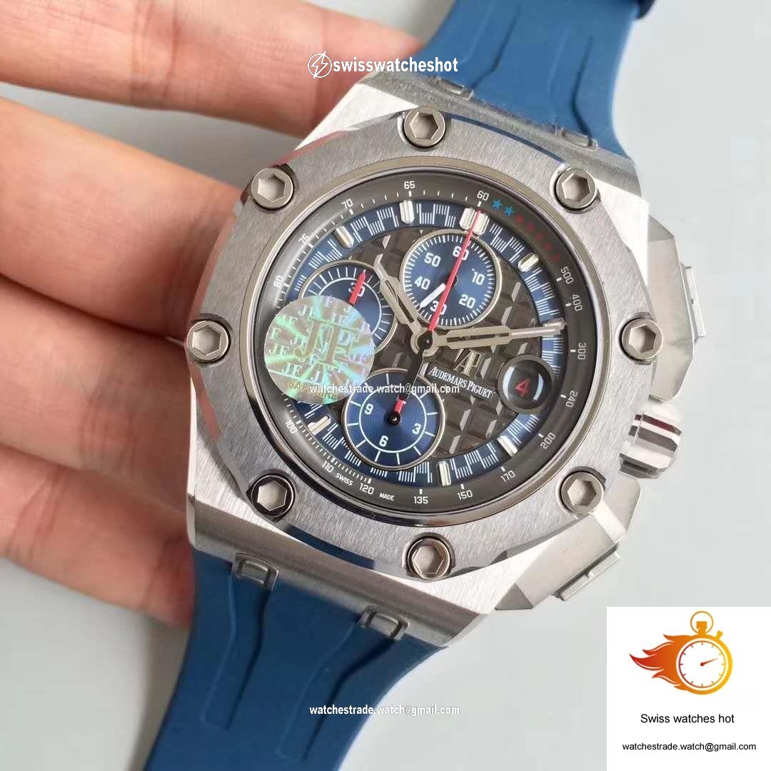 Audemars Piguet Royal Oak Offshore Michael Schumacher 26568PM.OO.A021CA.01 JF Factory V8 Dark Grey Dial 3