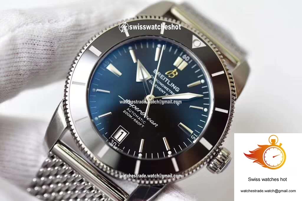 Breitling Superocean Heritage II 42 AB2010121B1A1 GF Factory Blue Dial 3