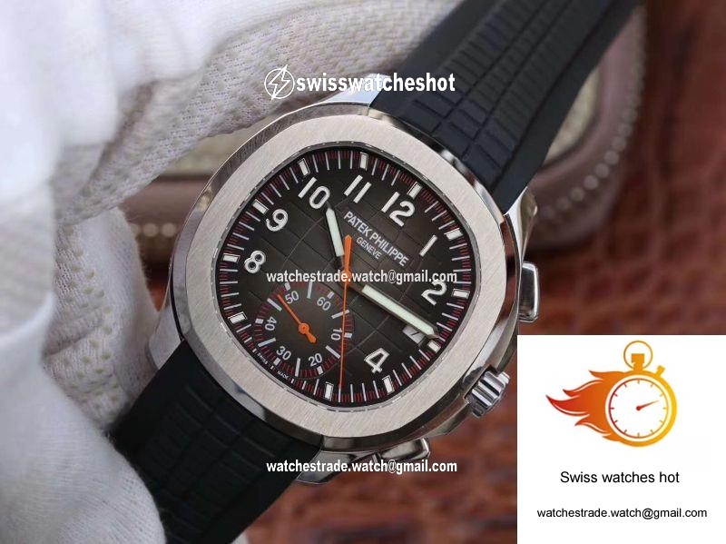 Patek Philippe Aquanaut Chronograph 5968A-001 Black Dial 3