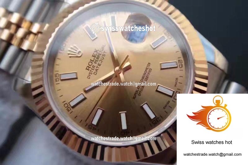 Rolex Datejust 126333 41mm Champagne Dial 3