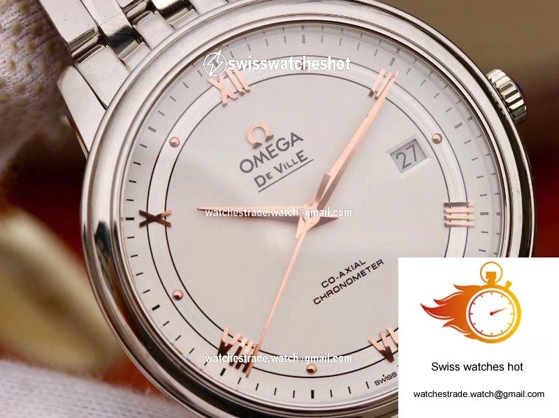 Omega De Ville Prestige 424.10.40.20.02.002 MKS Factory Silver Dial 3