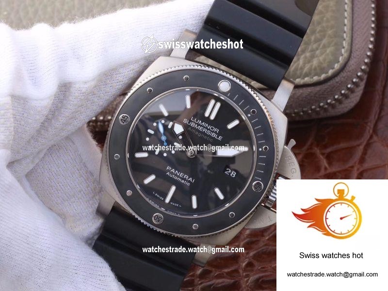 Panerai Luminor Submersible 1950 Amagnetic 3 Days PAM1389 VS Factory Black Dial 3