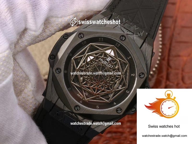 Hublot Big Bang Sang Bleu Magic 415.CX.1112.VR.MXM18 TMF Factory Black Dial 3