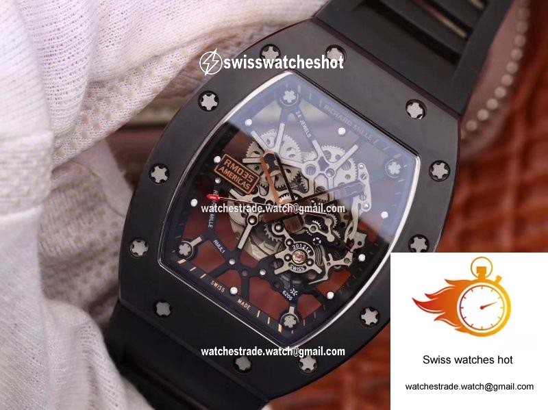 Richard Mille RM35-02 Americas KV Factory Skeleton Dial 3