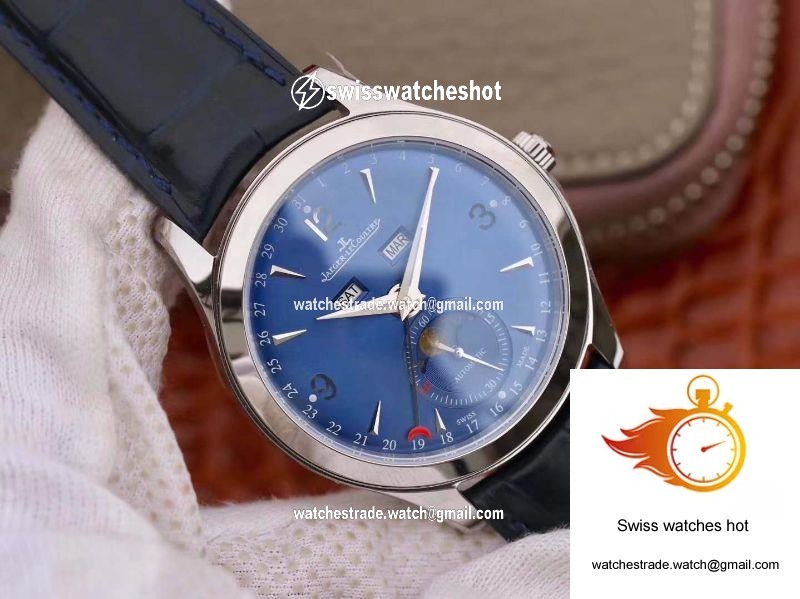 Jaeger-LeCoultre Master Calendar 1558420 Blue Dial OM Factory 3