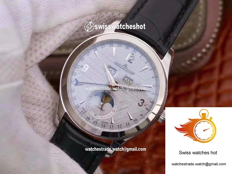 Jaeger-LeCoultre Master Calendar 1558420 39mm OM Factory Silver Dial 3