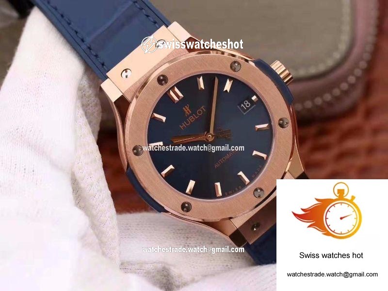 Hublot Classic Fusion 42MM 511.OX.7180.LR JJ Factory Blue Dial 3