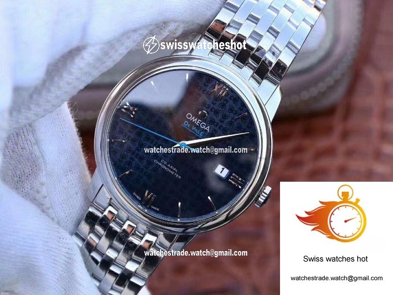 Omega De Ville Prestige 424.10.40.20.03.003 Blue Dial 3