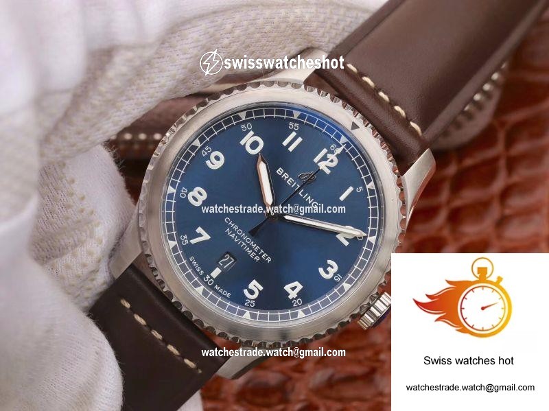 Breitling Navitimer 08 A17314101C1X1 ZF Factory Blue Dial 3