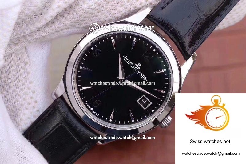 Jaeger-LeCoultre Master Control Date Q1548470 ZF Factory Black Dial 3