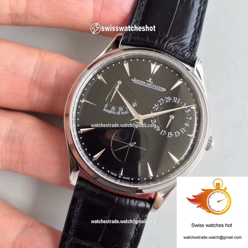 Jaeger-LeCoultre Master Ultra Thin 1378480 39MM ZF Factory Black Dial 3