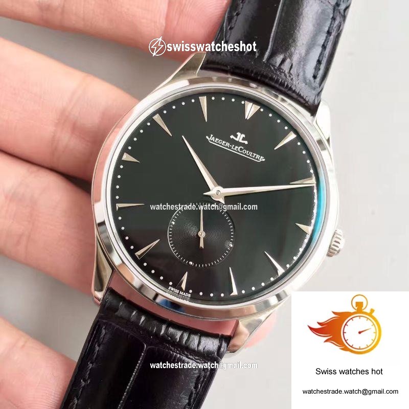 Jaeger-LeCoultre Master Ultra-Thin Q1358470 ZF Factory Black Dial 3