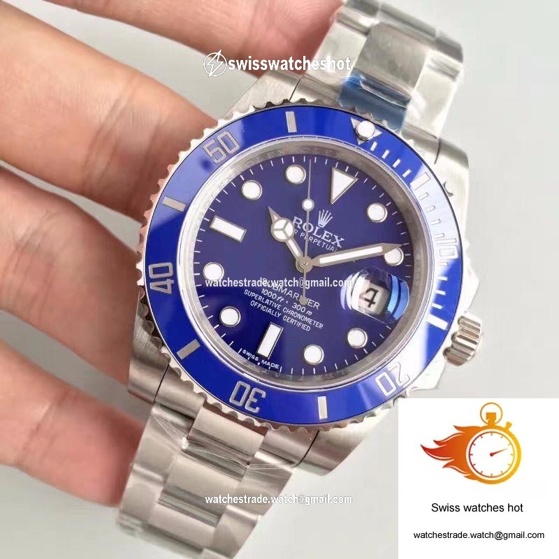 Rolex Submariner Date 116619LB 40MM Noob Factory Blue Dial 3