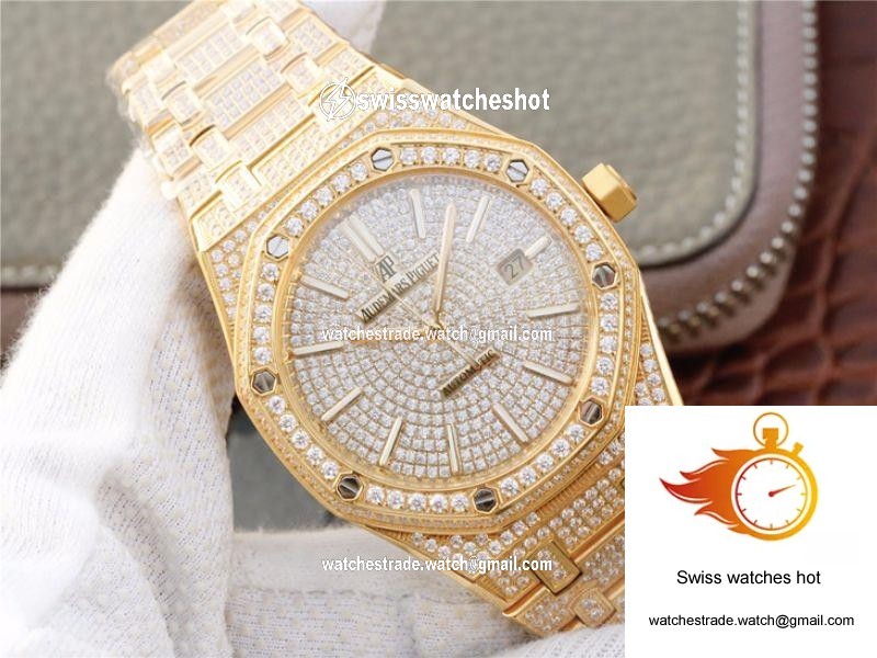 Audemars Piguet Royal Oak 15400.OR01 Diamonds Dial 3