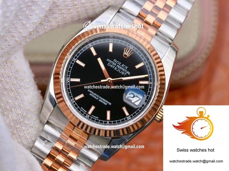 Rolex Datejust 36MM 126231 AR Factory Black Dial 3