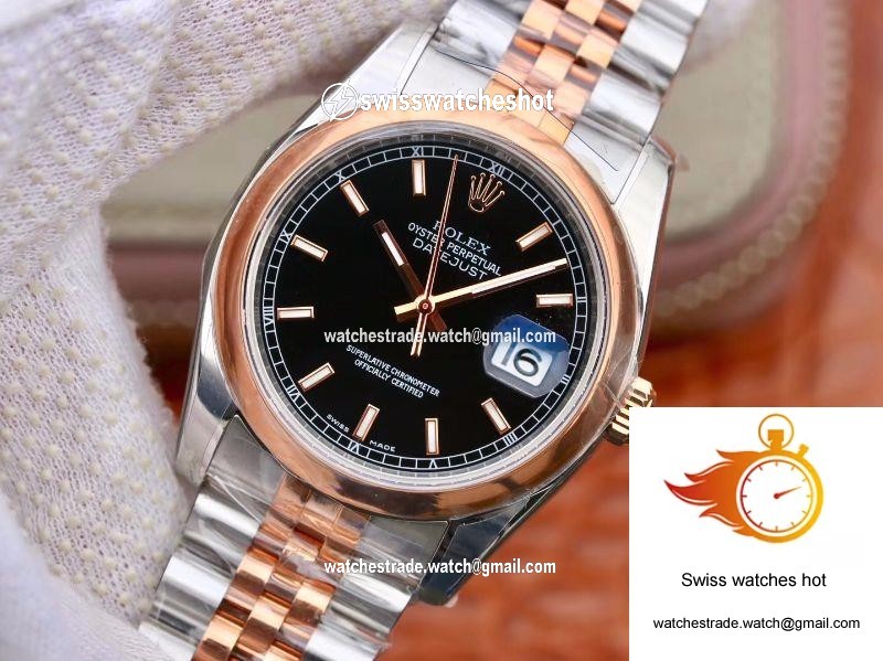 Rolex Datejust 36MM 126201 AR Factory Black Dial 3