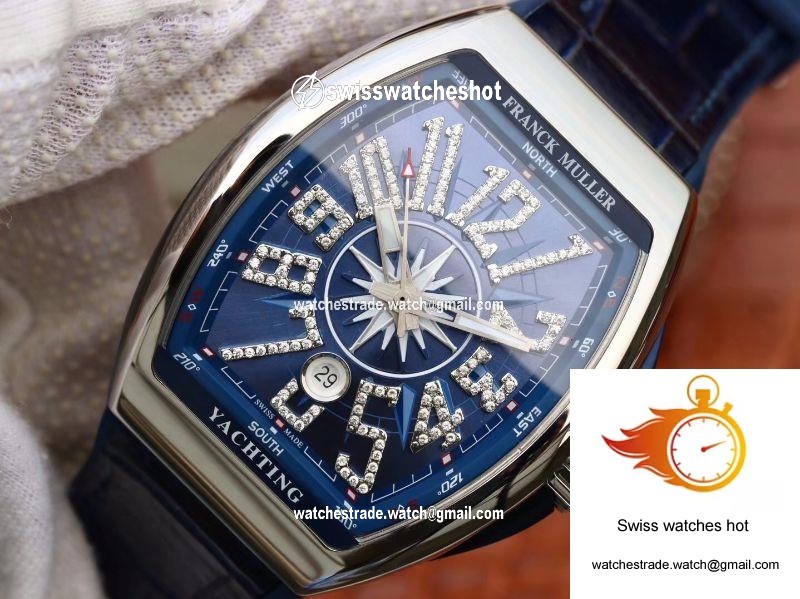 Franck Muller Vanguard V45 45MM Blue Dial 3