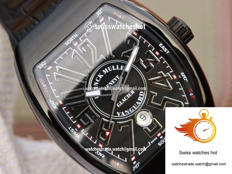 Franck Muller Vanguard V45-05 Black Dial 3