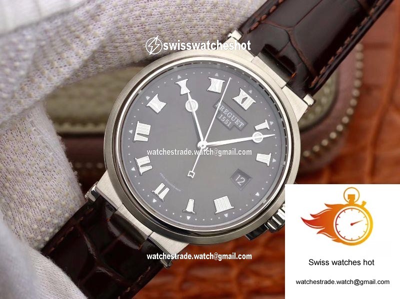 Breguet Marine 5517TI/G2/9ZU V9 Factory Grey Dial 3