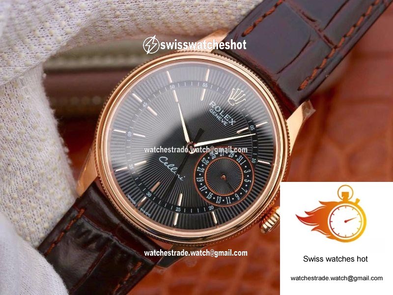 Rolex Celini Date 50515 MKS Factory 18K Rose Gold Case 3