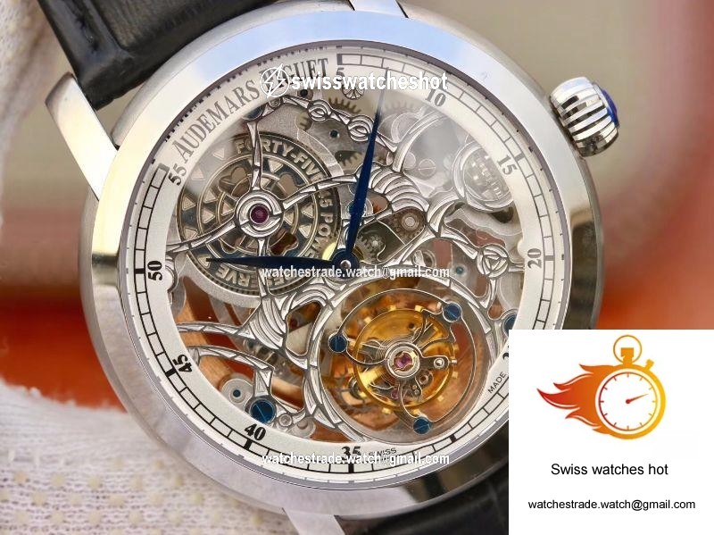 Audemars Piguet Jules Audemars Tourbillon 26357PT.ZZ.D028CR.02 Skeleton Dial 3