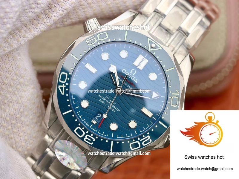 Omega Seamaster Diver 300m 210.30.42.20.03.001 VS Factory Blue Dial 3