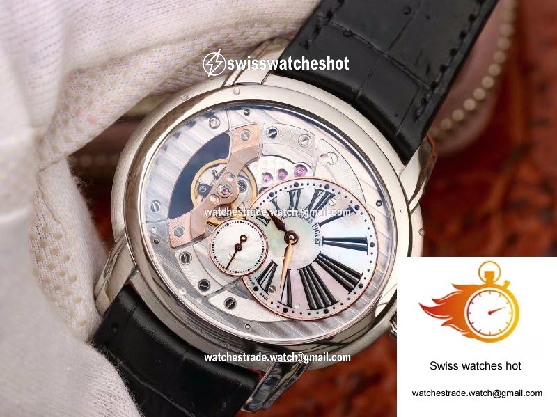 Audemars Piguet Millenary 4101 15350ST.00.D002CR.02 V9 Factory Skeleton Dial 3
