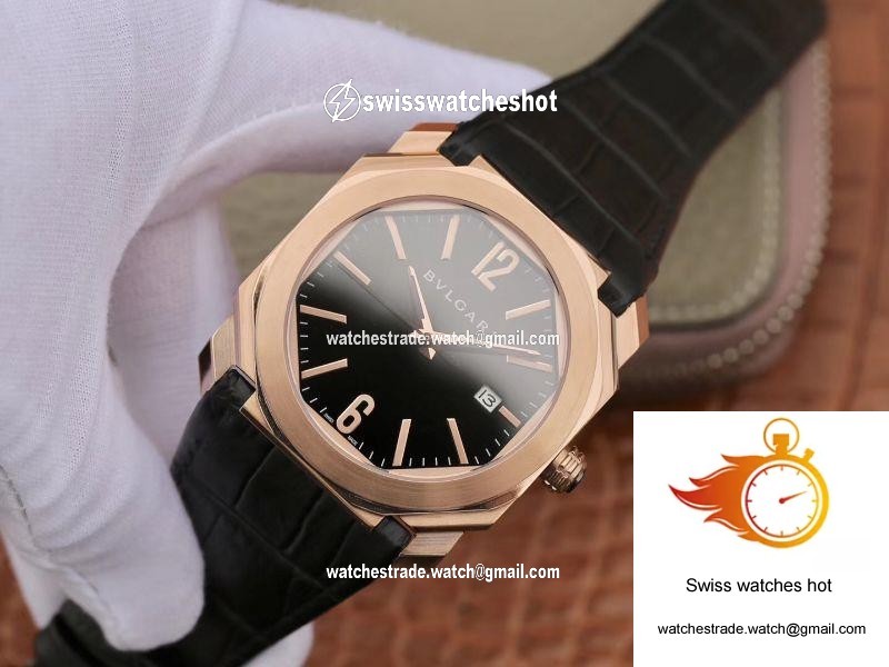 Bvlgari Octo Solotempo 102485 BG041BBSPGVD Black Dial 3