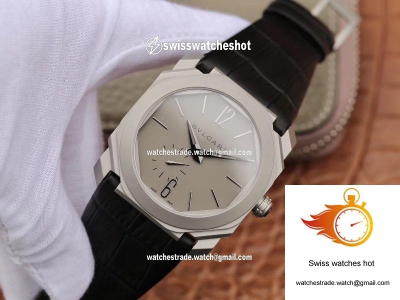 Bvlgari Octo Finissimo Extra Thin Automatic 103035 Gray Dial 3